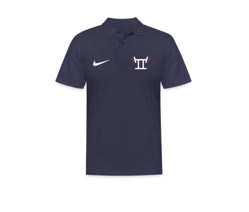 Polo Park 26 cotton navy, front view